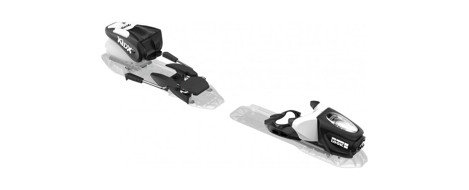 bindings KID-X 4 B76 Black White