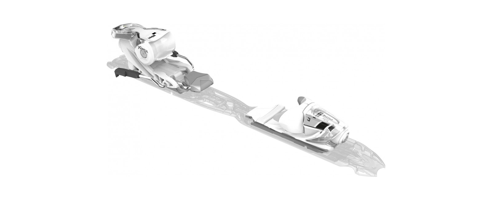 bindings XPRESS JR 7 B83 White Silver