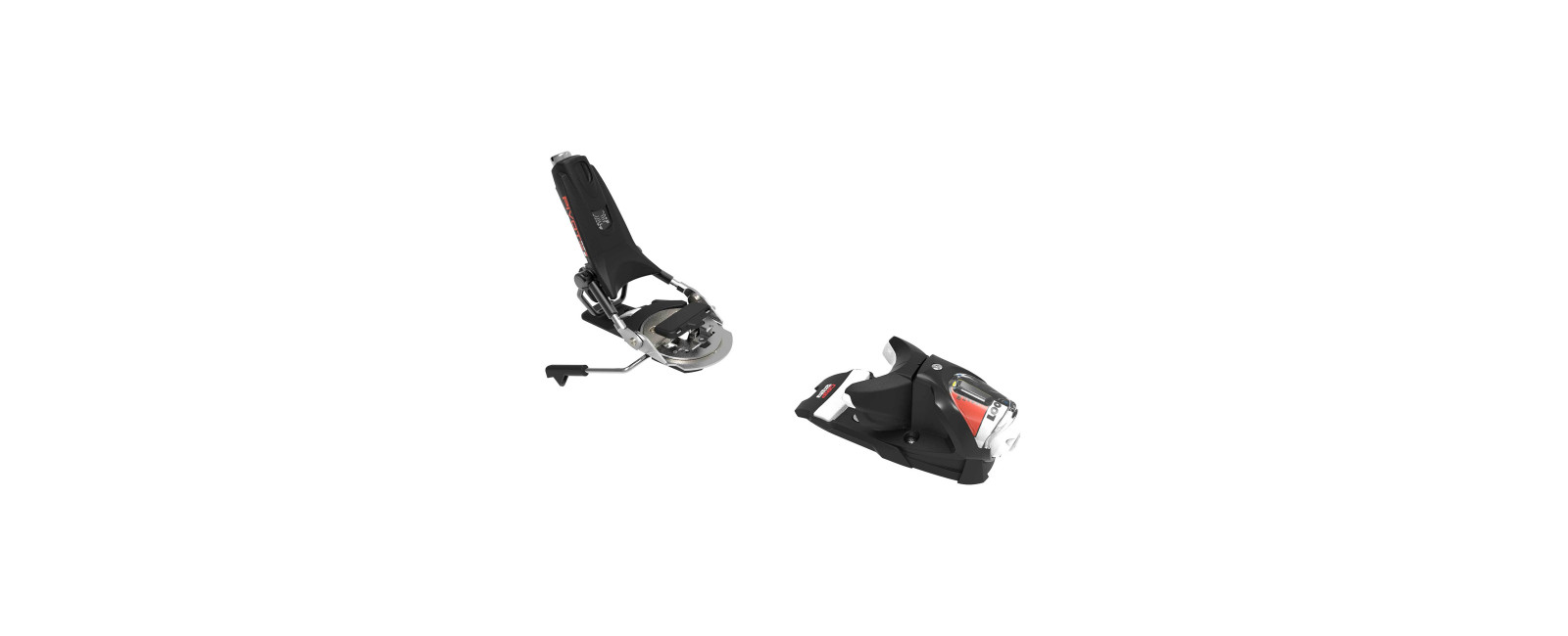 Look - All-Mountain-Free-Bindungen PIVOT 12 GW B95 SCHWARZ/ICON