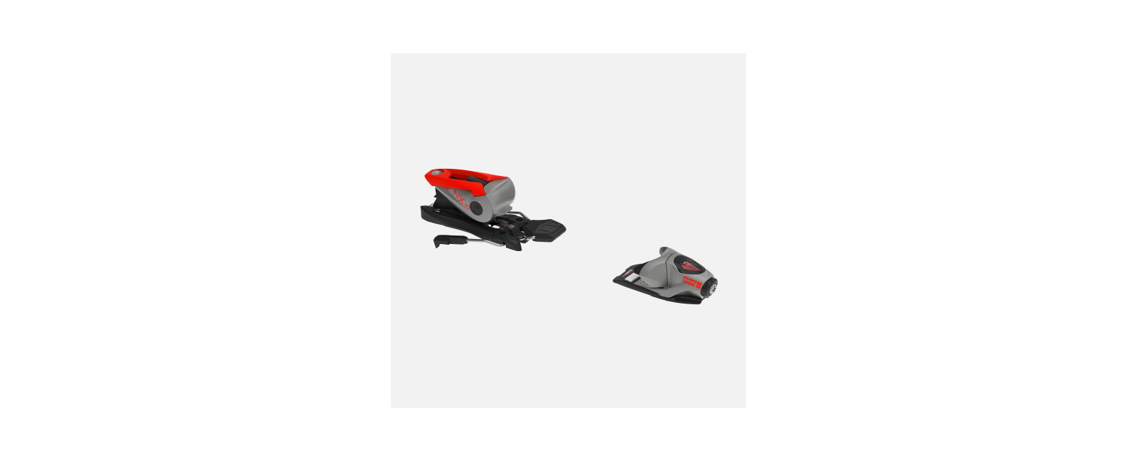 bindings NX 10 GW B73 SILVER RED