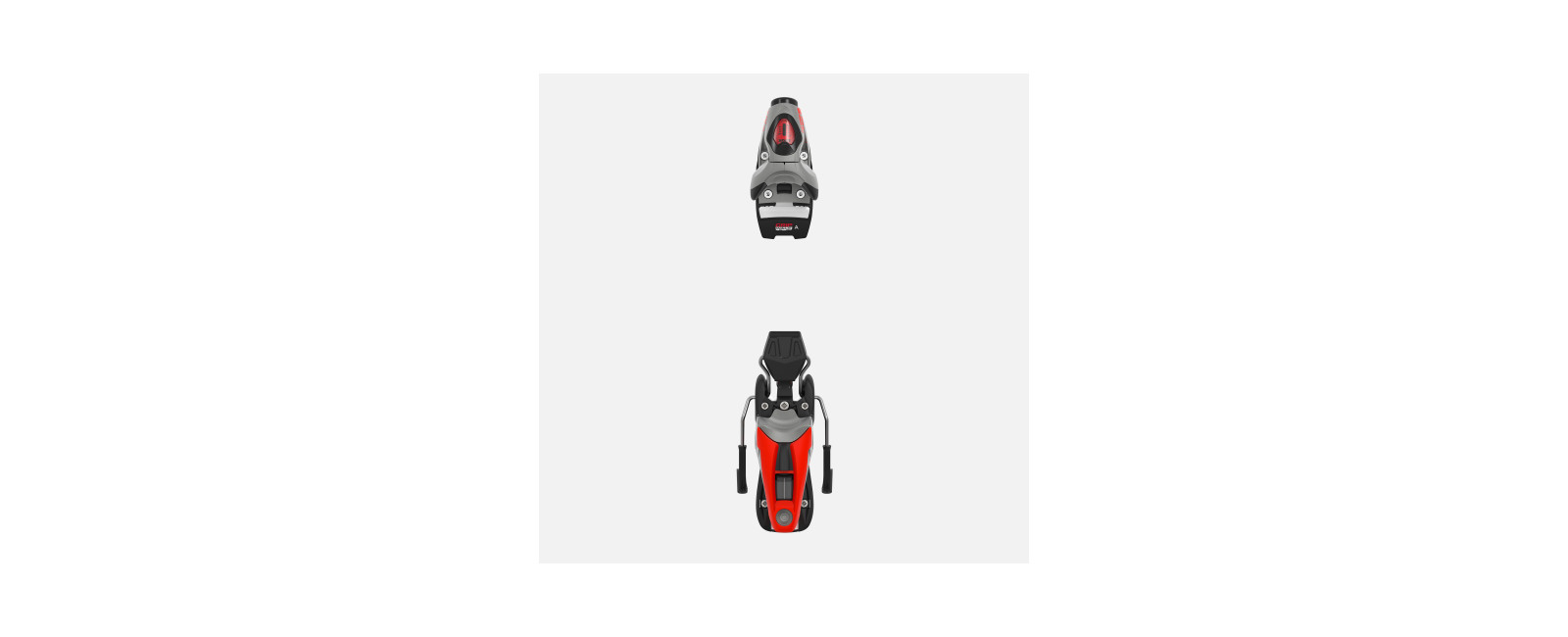 bindings NX 10 GW B73 SILVER RED