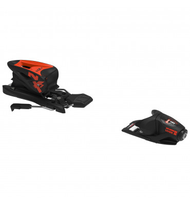 bindings Kid's Bindings NX 7 GW B73 BLACK HOT RED