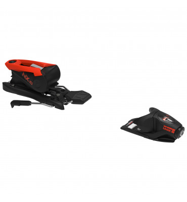 bindings Kid's Bindings NX 10 GW B73 BLACK HOT RED