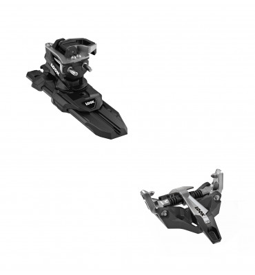 bindings 7 SUMMITS 10 W/O BRAKE BLACK SILVER