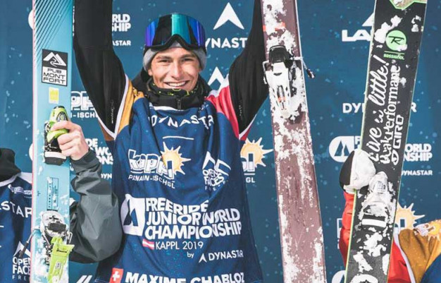 Championnats du Monde Junior de Freeride - l'avenir est assuré avec Max Palm !