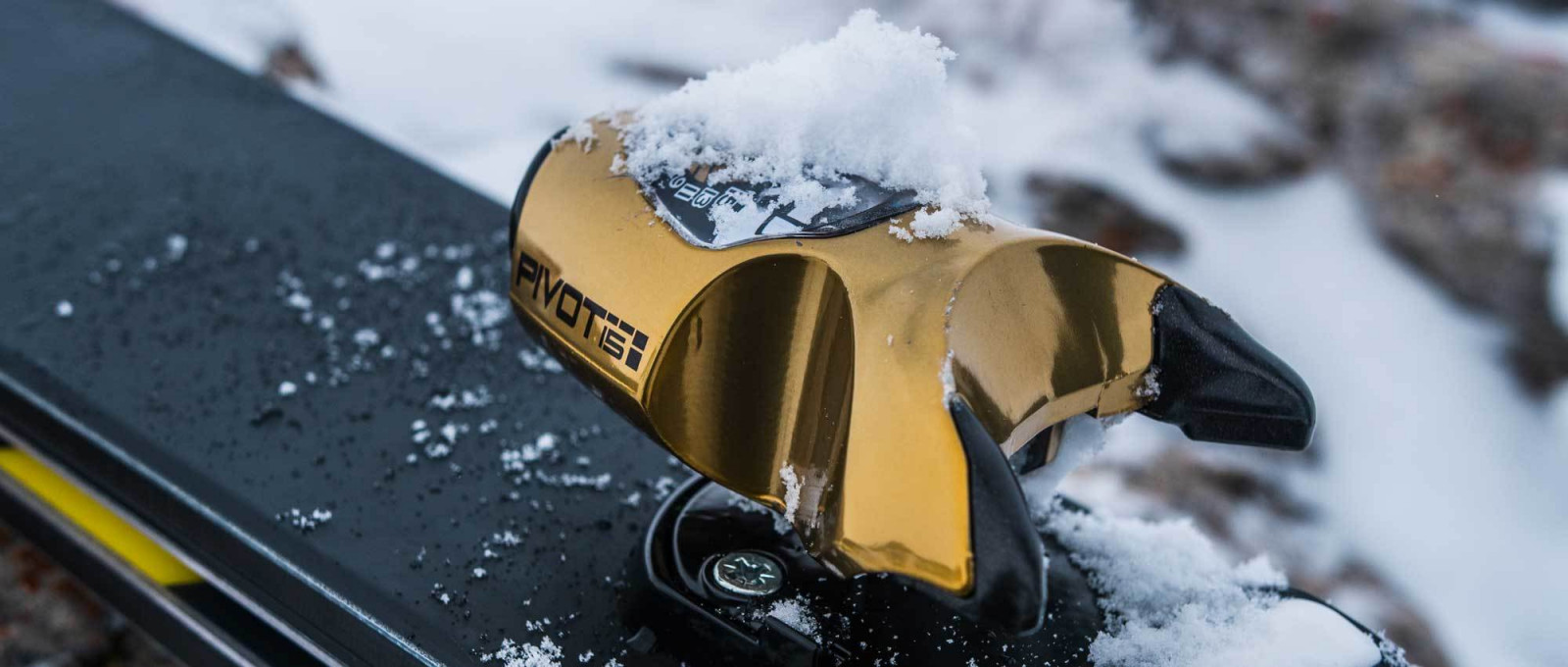 LOOK PIVOT 15 GW B95 Gold ビンディング 1 PAIRE 2021 Pivot 15 GW Binding