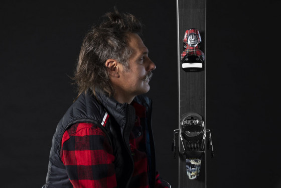 Enak Gavaggio et la fixation edition limitée Pivot 15 B115